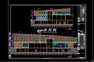 某地四层框架结构精品酒店多专业设计施工图纸 含建筑 结构施工图